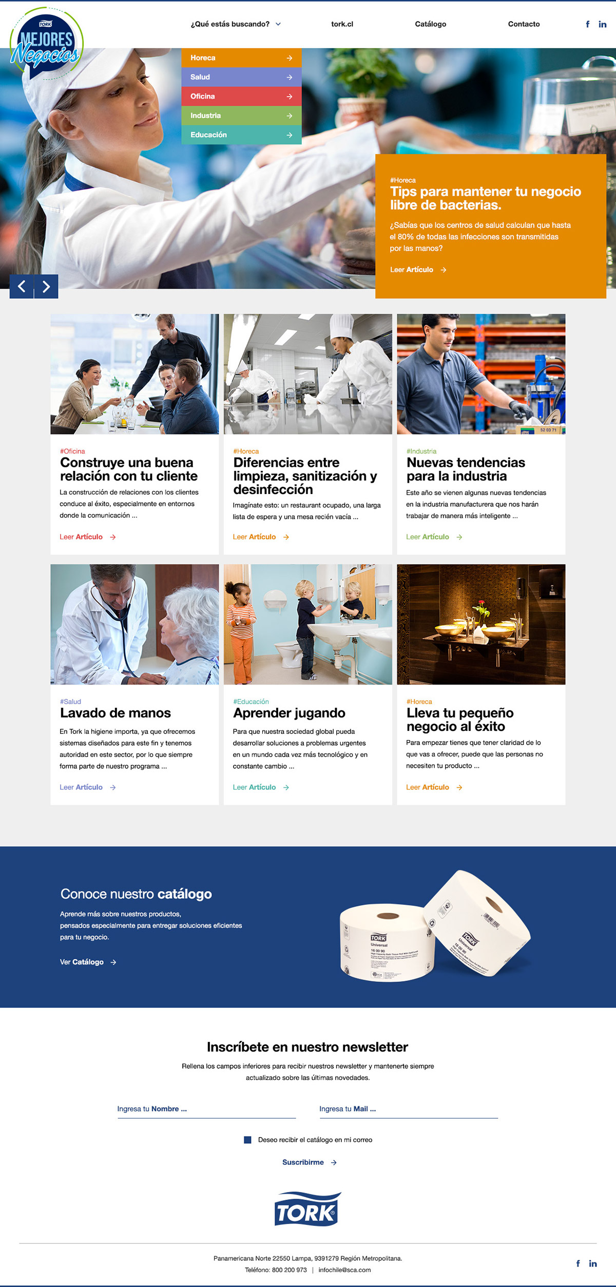 Blog Tork ideas negocios business Project proyecto