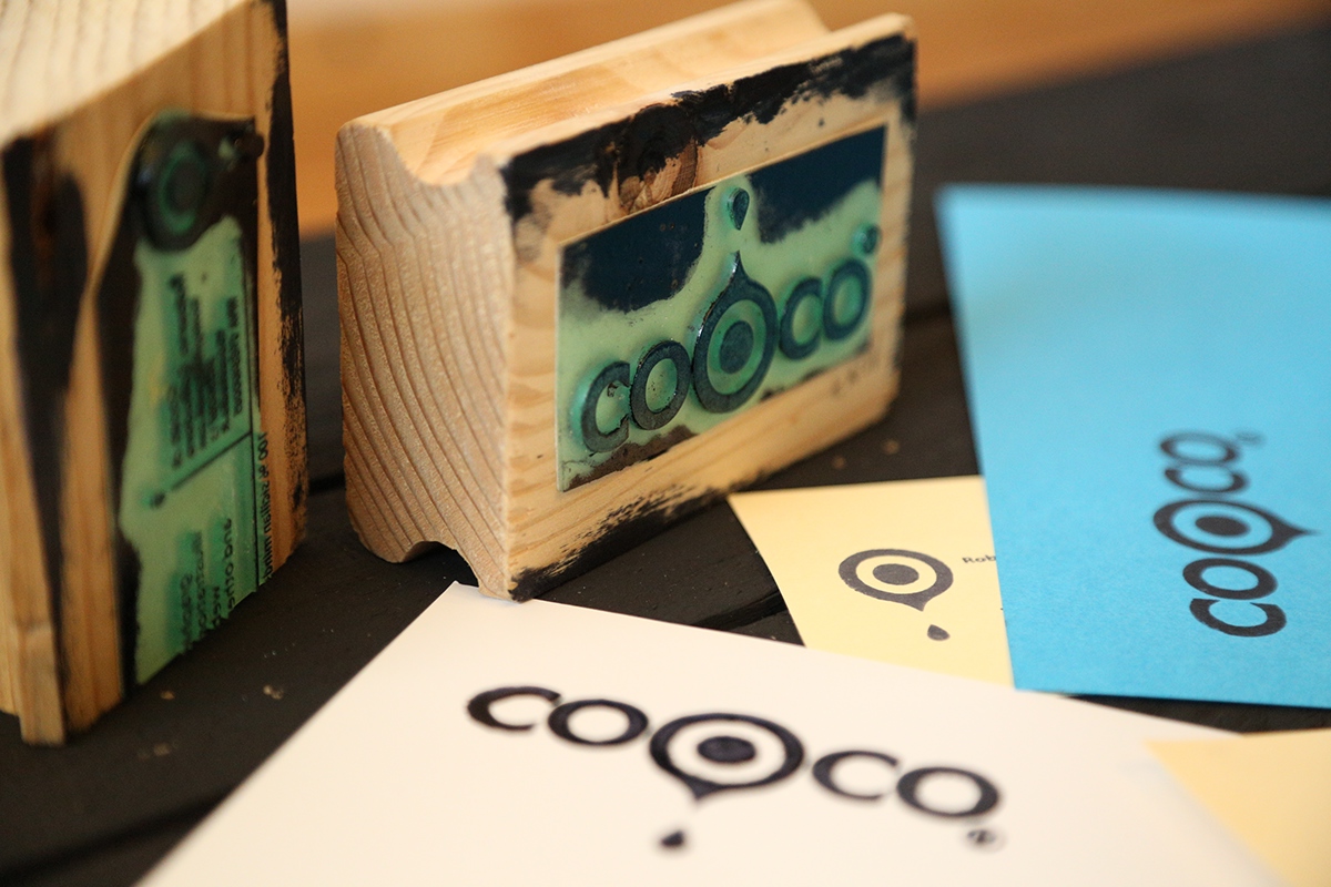 coordinate brand graphic cooco graphic studio drop stamp