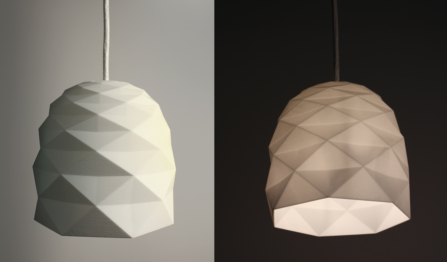 3dprint lighting design Scripted generative