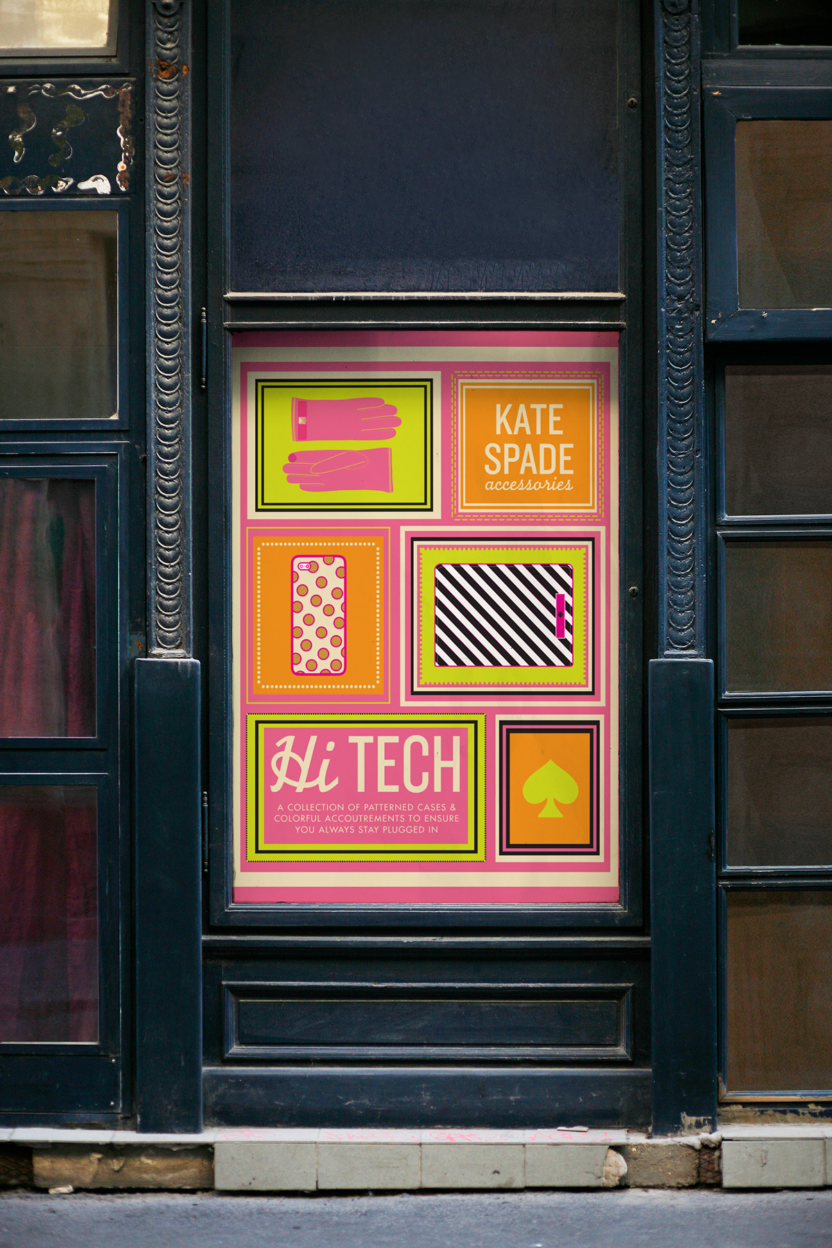 Kate Spade phone case hi tech tech Technology girly icons vector phone pink