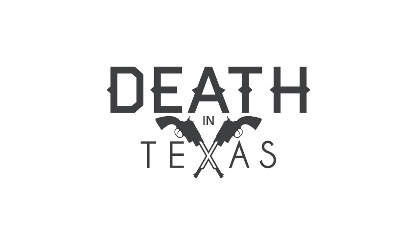 death texas Death in Texas band logo London logo band rock gigs identity gothic striking