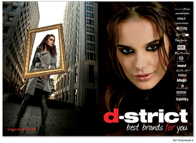dodenhof d-strict young fashion CI coroprate design campaign online print