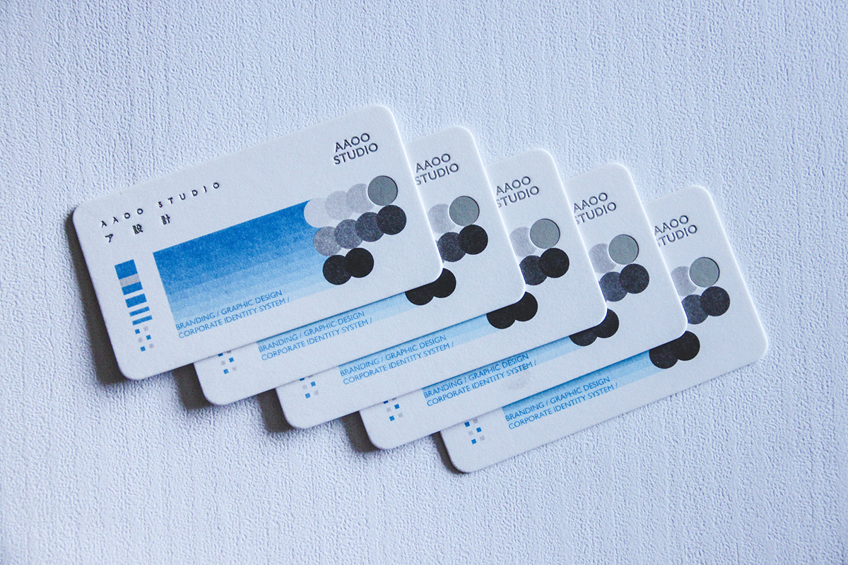 card graphic design  branding  print 名片 加工 品牌 平面設計 漸層