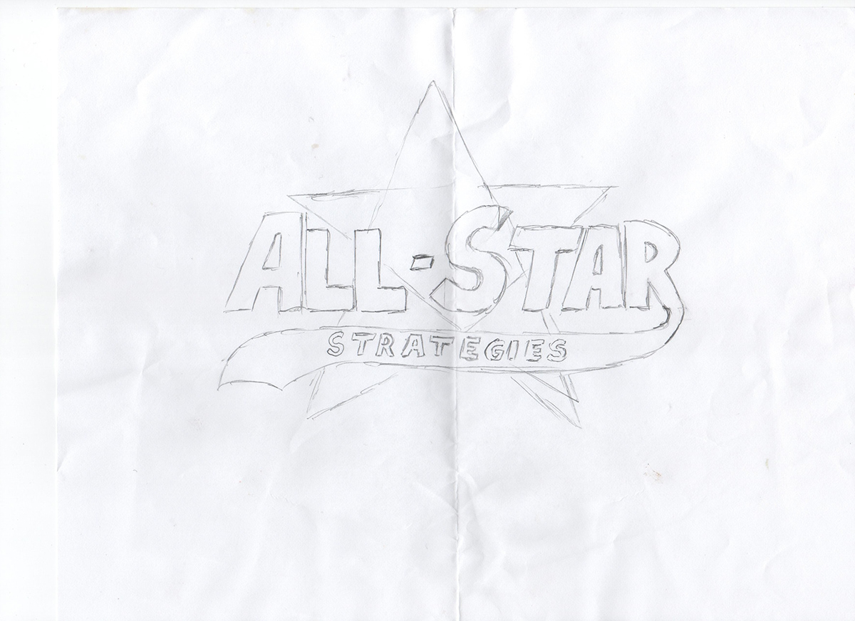 logos Illustrator star Proposal orange stars black business corporate clean fresh strategy all all-star