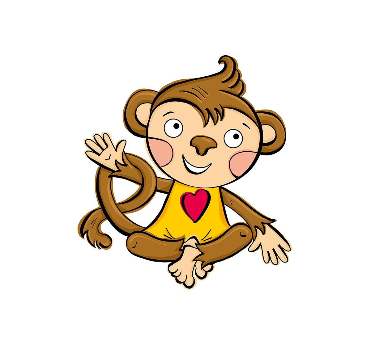 Monkey character design