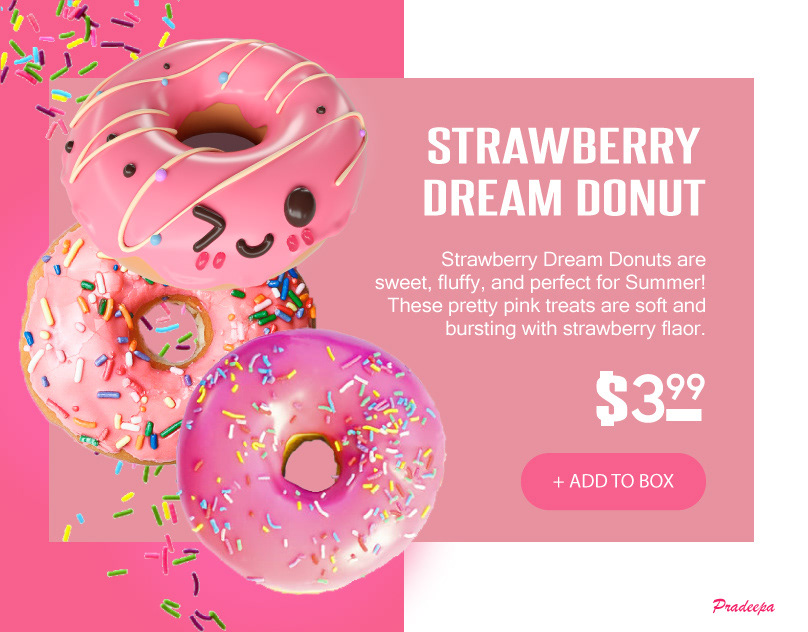 doughnut donut sweet Candy sprinkles pink product design  Packaging Graphic Designer adobe illustrator