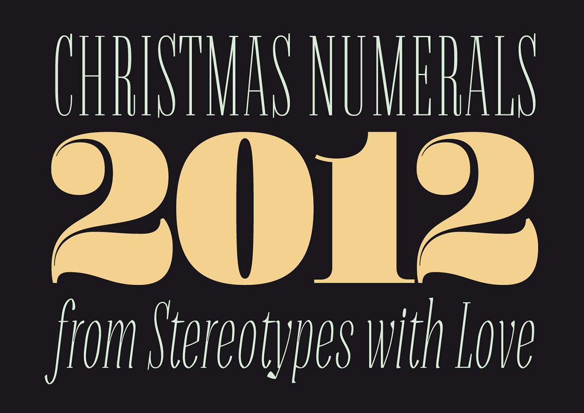 typedesign type design stereotypes artill sascha timplan Numerals numbers