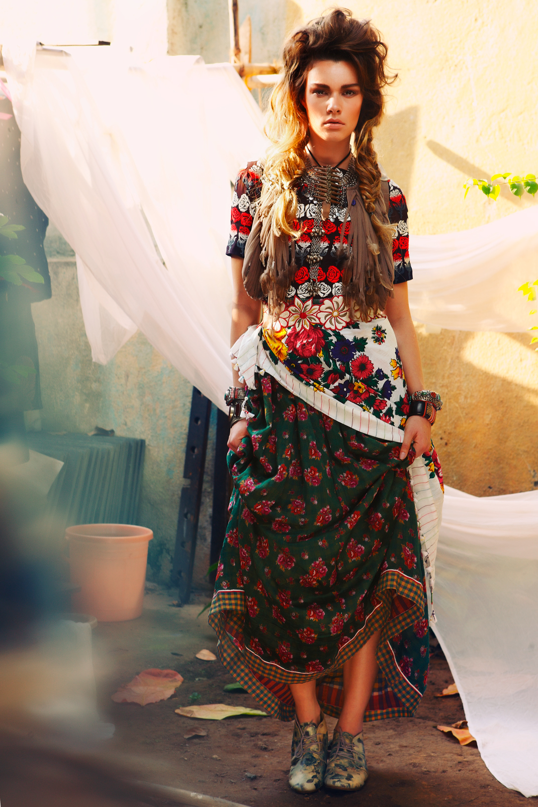 gypsy  India  fashion  Grazia Magazine