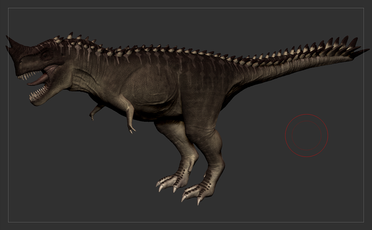REX trex t-rex Dino Dinosaur tyrannosaurus 3D Zbrush horned tyrannosaurus rex T rex