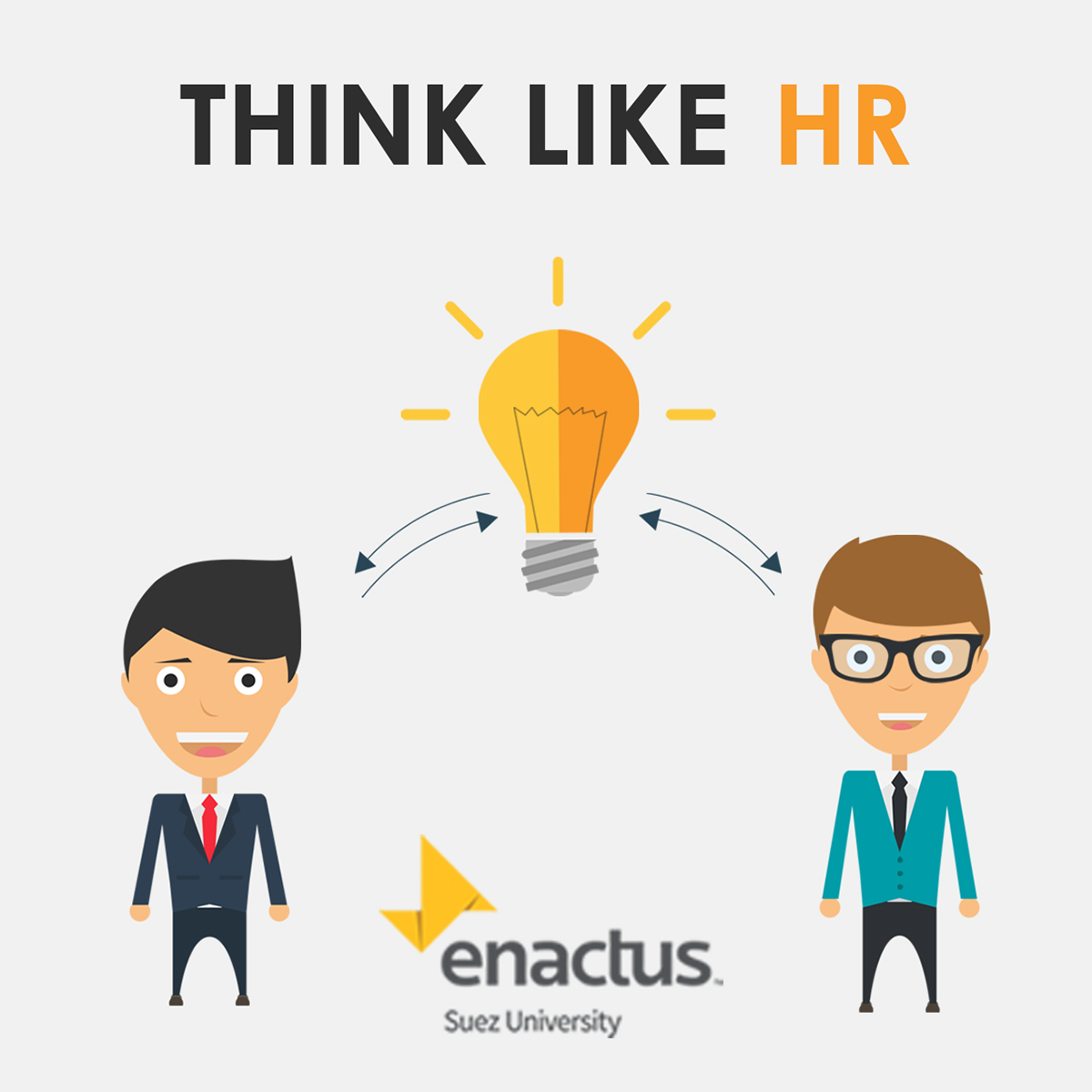design HR enactus photoshop graphic posts page Illustrator icons think