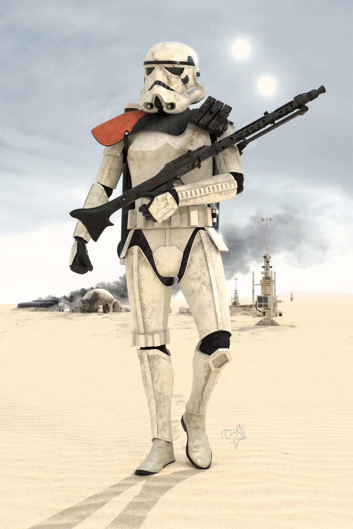 Sandstormtrooper Desert stormtrooper