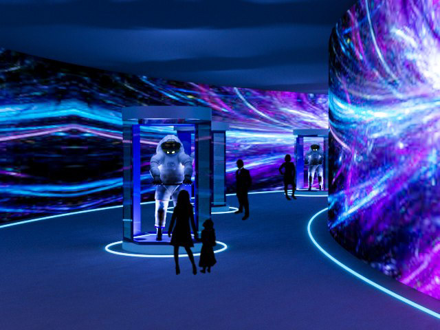 Space  science Technology museum Project auditorium Exhibition  culture intertainment
