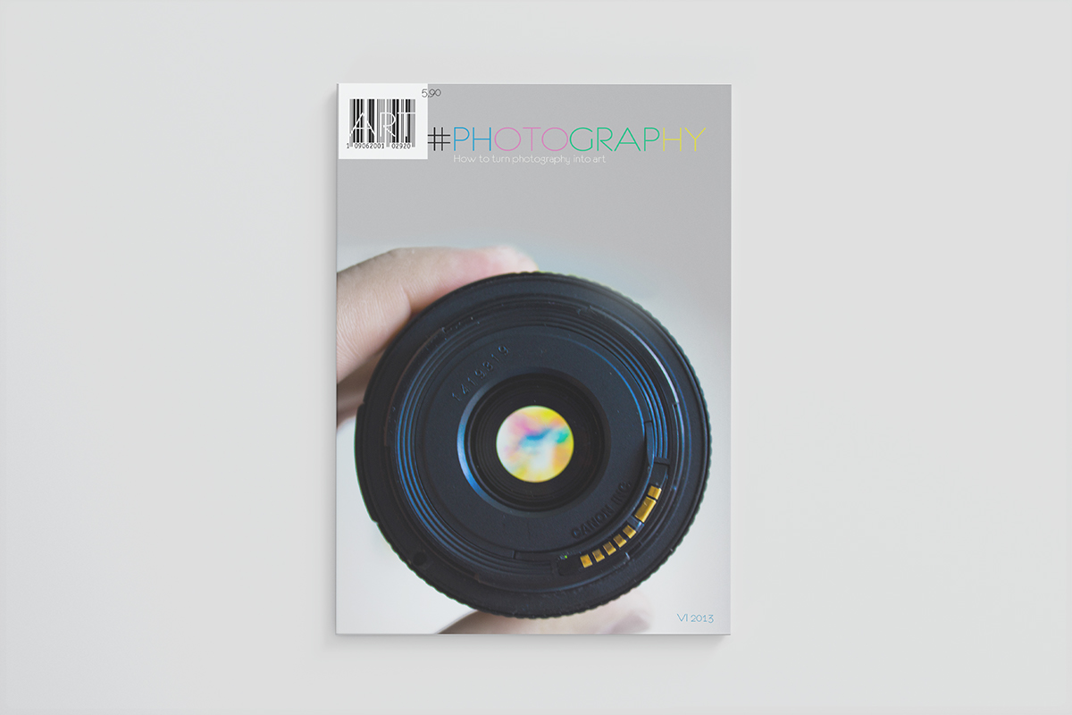 graphicdesign magazine foto water
