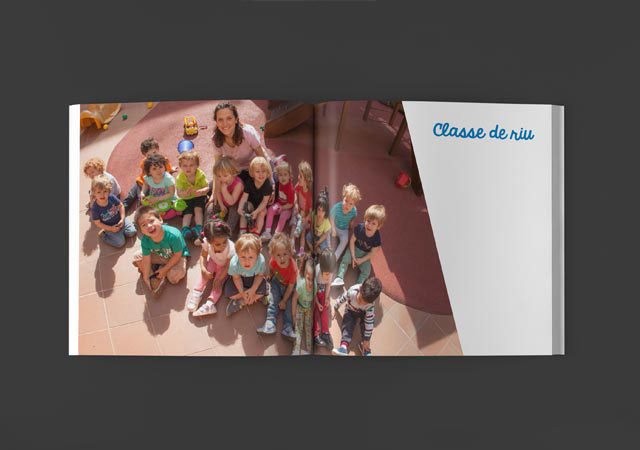 Ampa Portal Nou barcelona kindergarten book editorial children editorial design  graphic design  kids