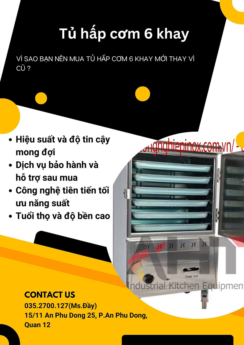 tủ cơm gas tủ cơm gas 6 khay tủ cơm gas công nghiệp