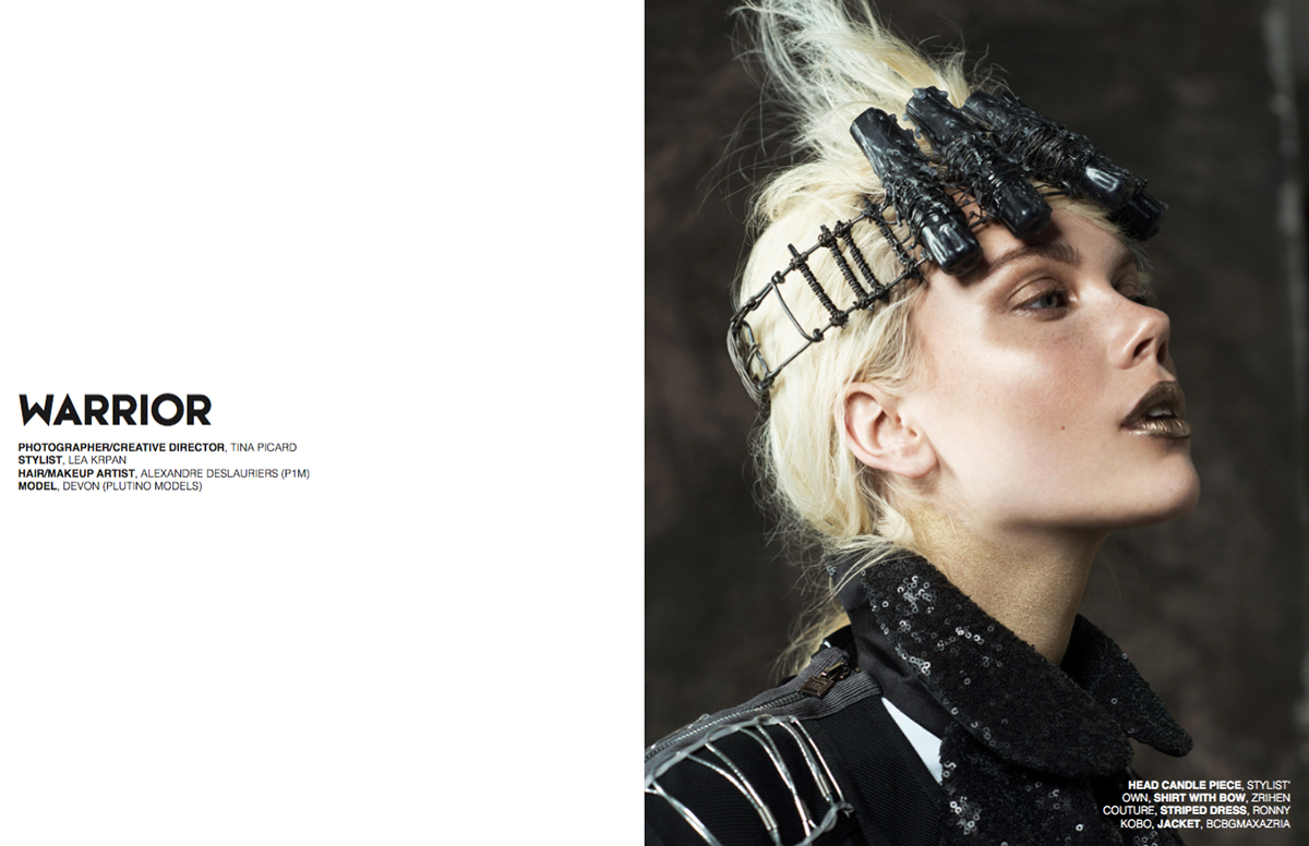 beauty beauty editorial warrior styled by ME