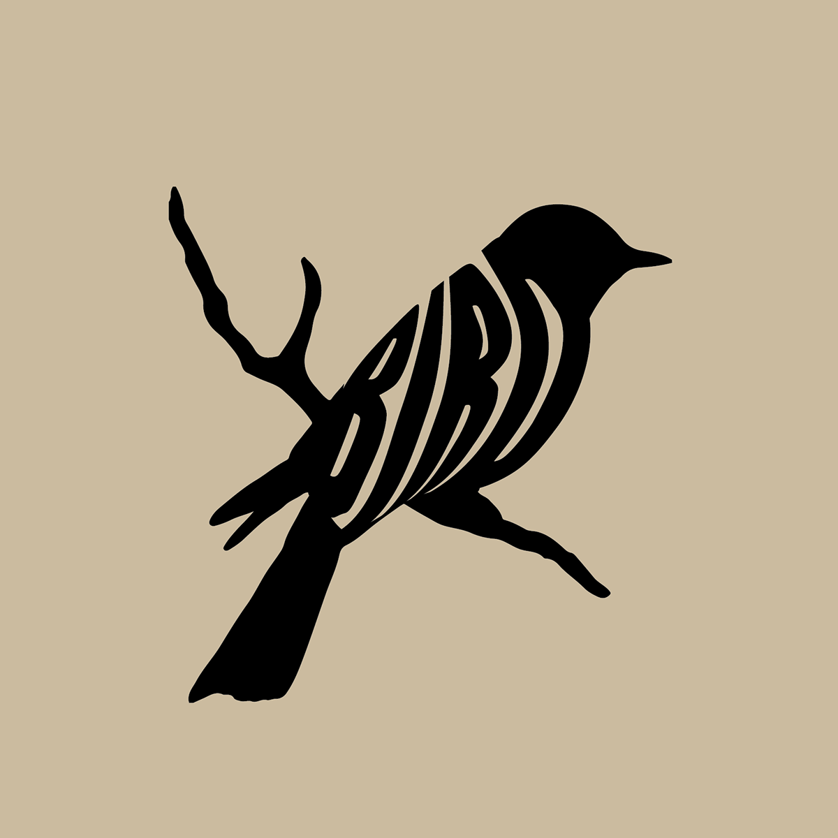 text Form bird colours graphic adobe illustrator Graphic Designer