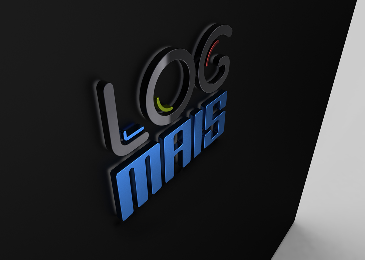 identidade visual Log Mais Logotipo transportes