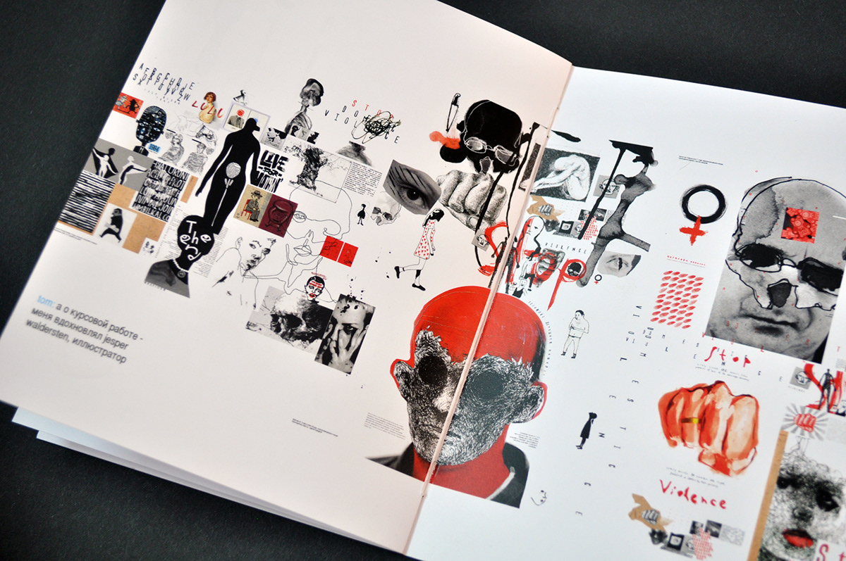 type font presentation art artist sketch brochure Buklet magazine Promotion promo Galery