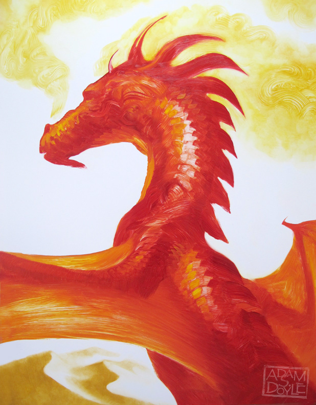 Adobe Portfolio dragon gallery portrait