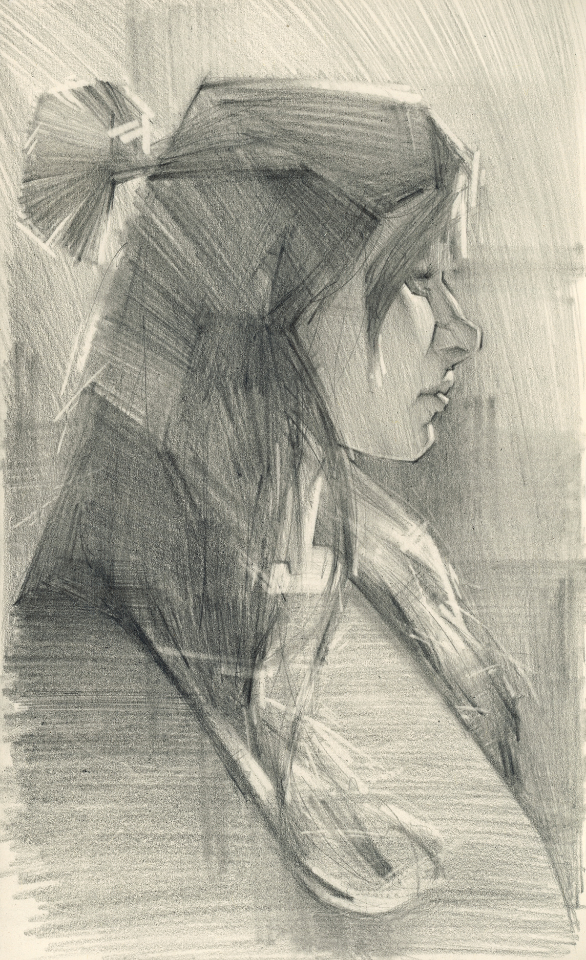 artwork Drawing  graphite ILLUSTRATION  pencil portrait sketch sketchbook