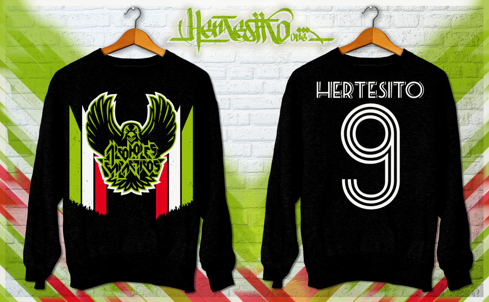 Hertesito Soccer team INDIE MACHINE alcoholes galacticos t-shirt T-Shirt Design