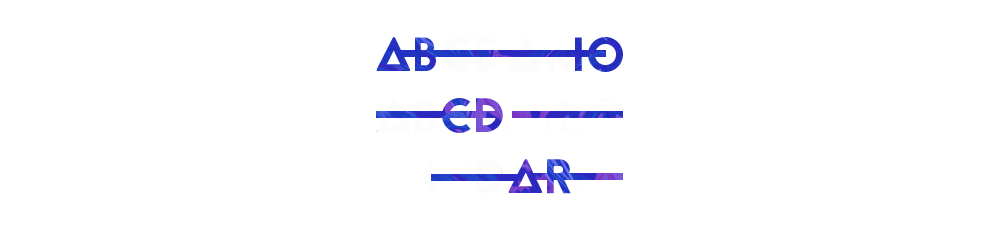 ABC lettering type abcdario letter