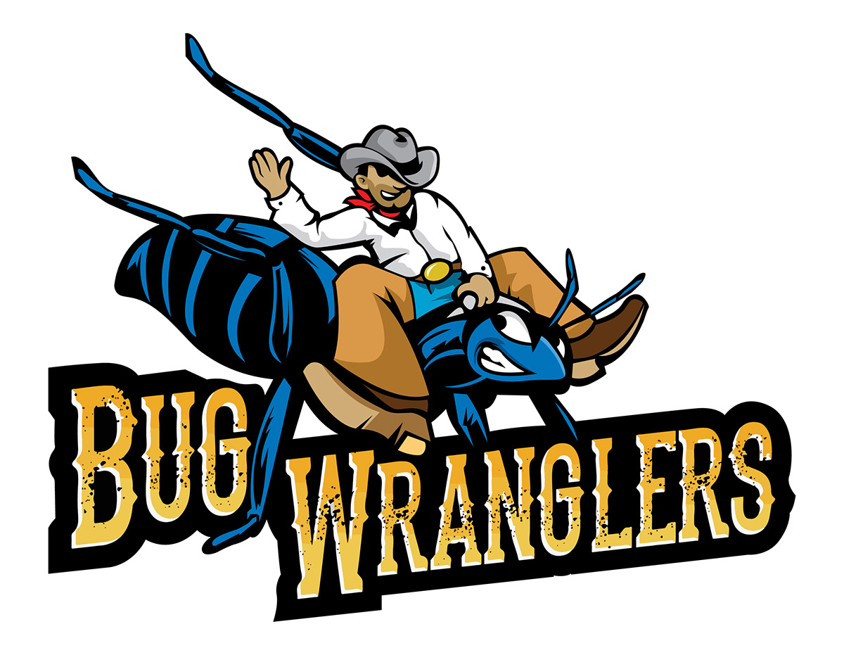 adobe illustrator Adobe Portfolio bug design logo Logo Design vector Wranglers