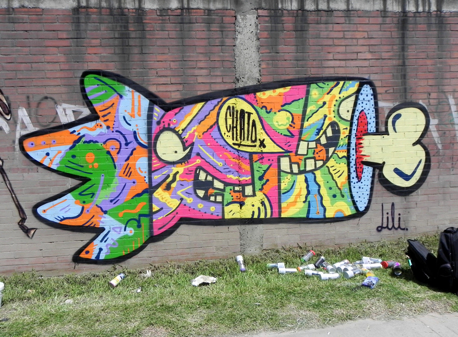 Graffiti art Street