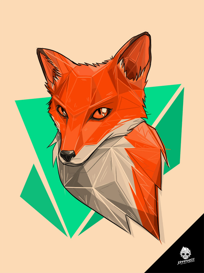 ilustracion zorro FOX