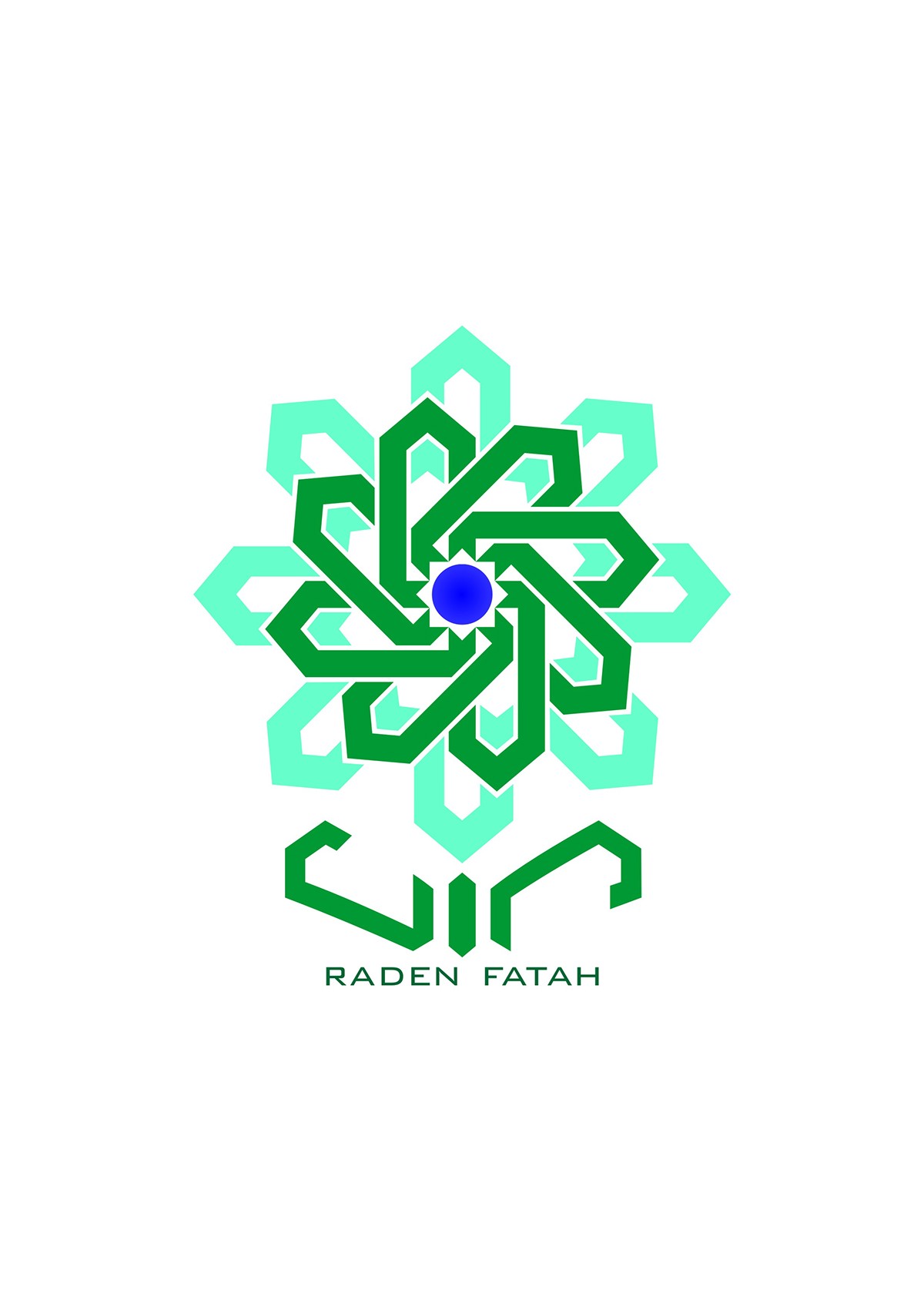 islamic University UIN Raden Fatah palembang logo Arabesque islam Moslem