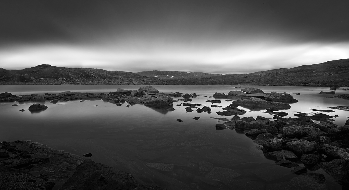 long exposure photography black and white