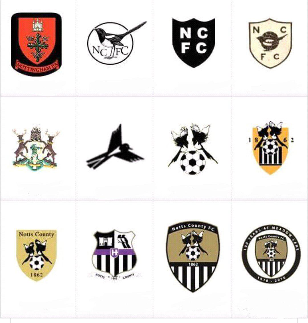 brand branding  design designmodern football Notts County soccer sports