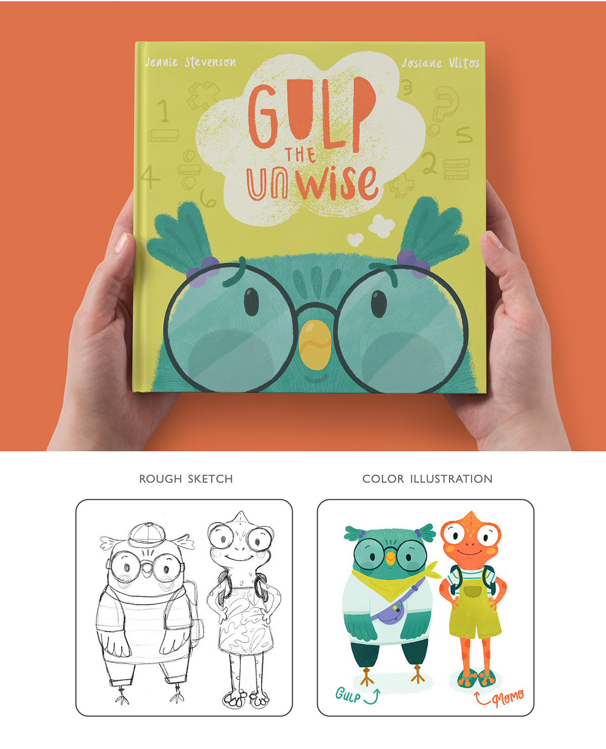 book cover book illustration Character design  Children's book character Children's Books children's illustration kids book kids characters make art that sells owl