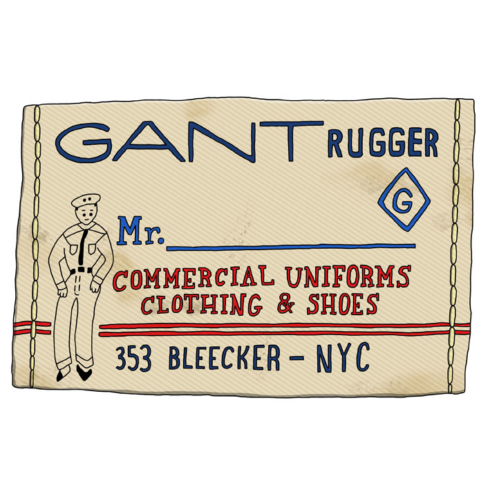 Gant gant rugger kit illustration Russia Style