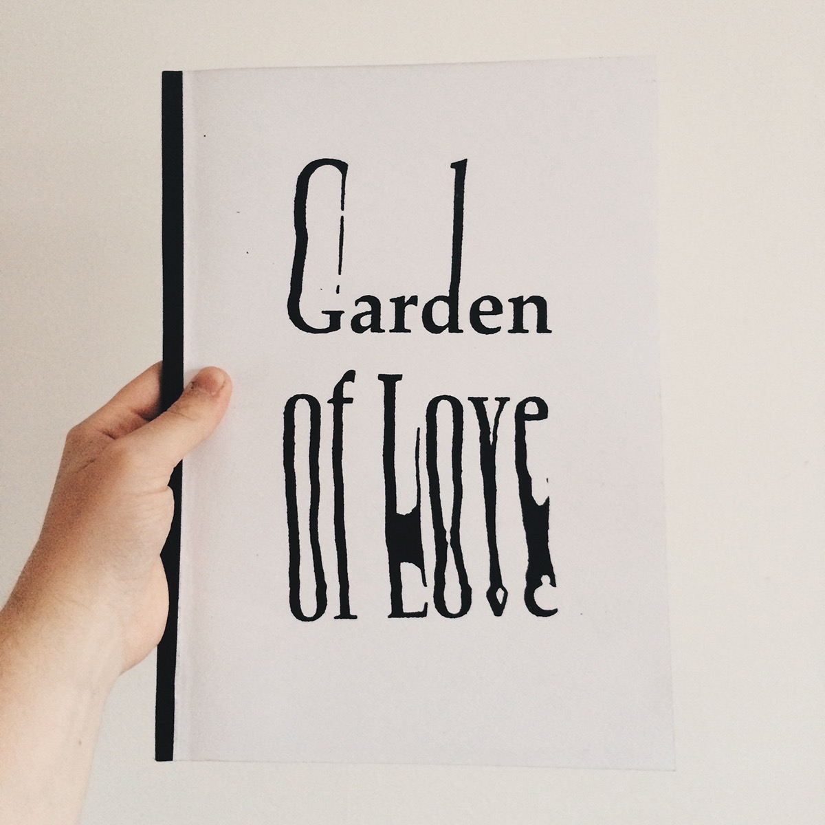 Book Garden Of Love On Behance