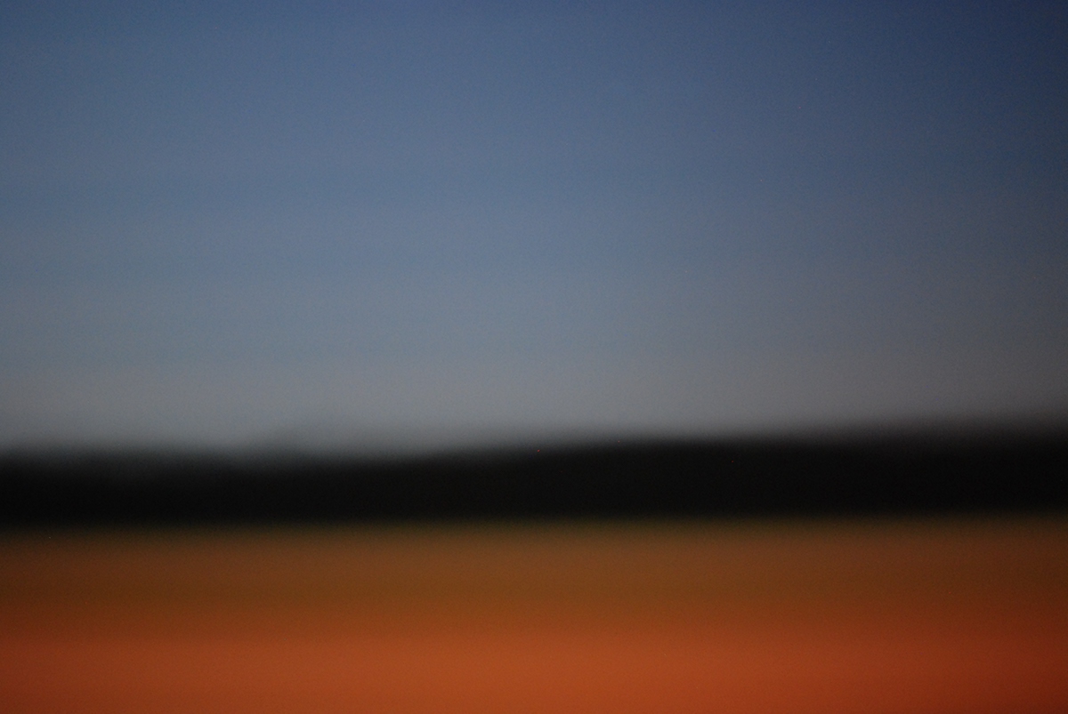Landscape long exposure abstract Rothko