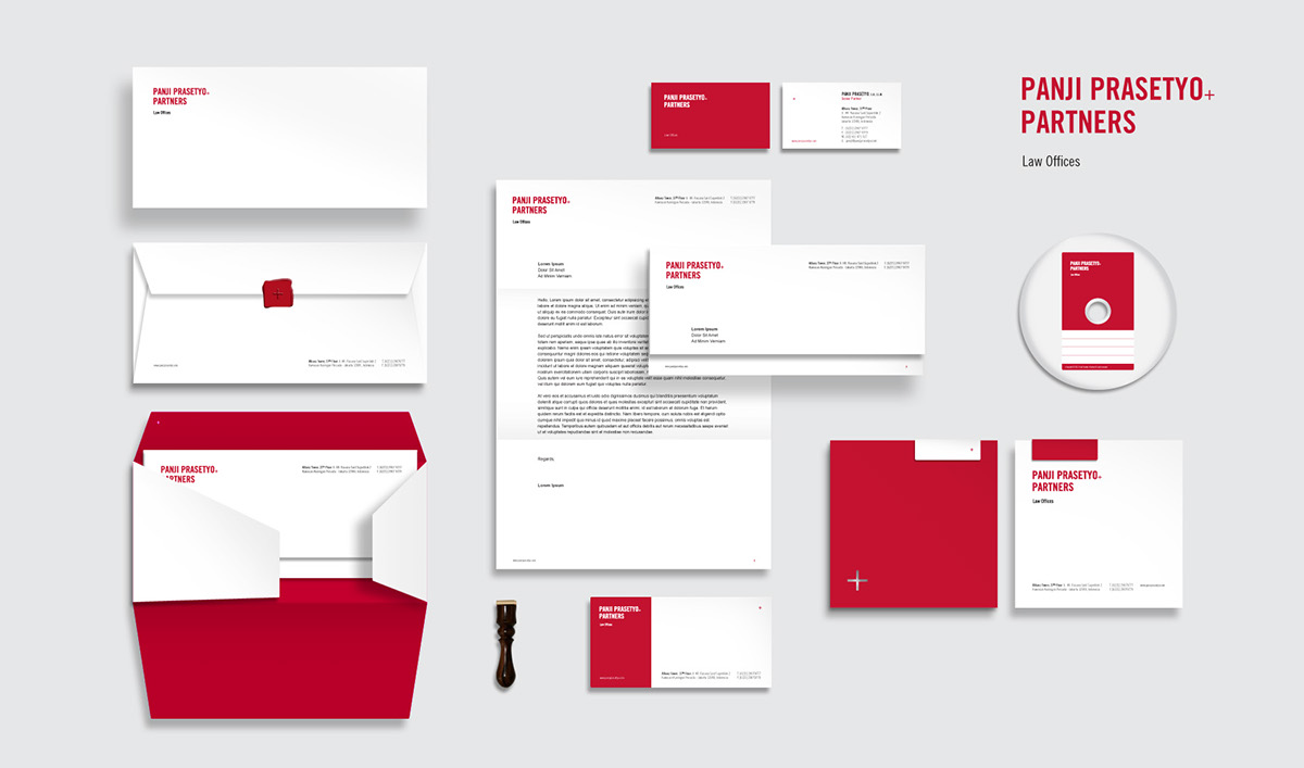 identity logo Collateral law offices corporate indonesia