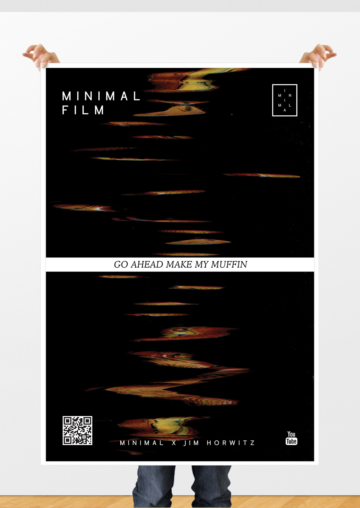 muffin poster magazine Web minimal video artist conceptual identity