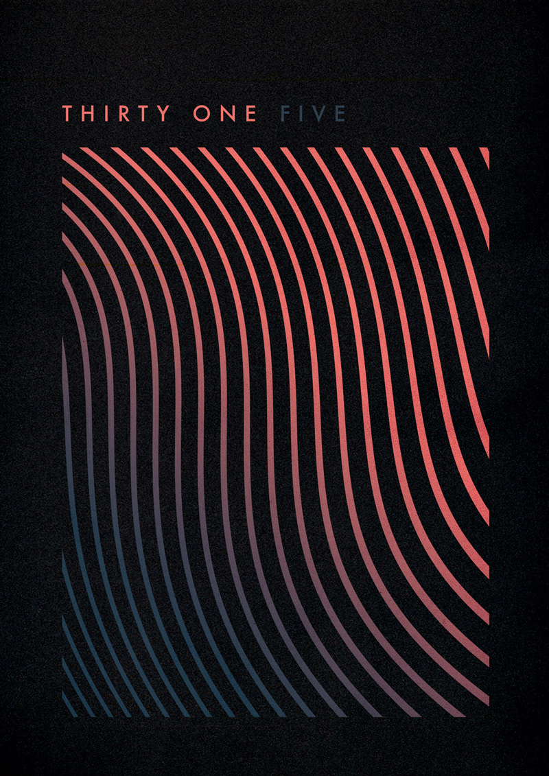 Album art colour cover design gradient music poster shape texture