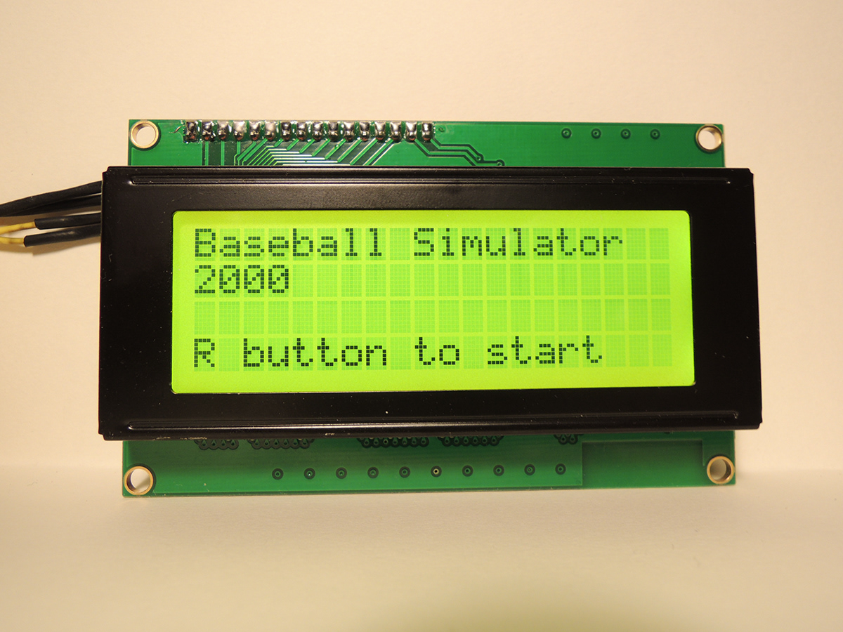 Arduino artist machine risd toy game baseball simulator