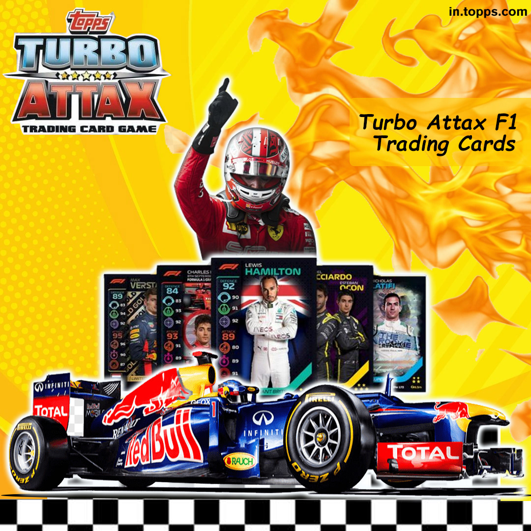 f1 tranding card, f1 turbo Attax, F1 Turbo Attax Playing Card