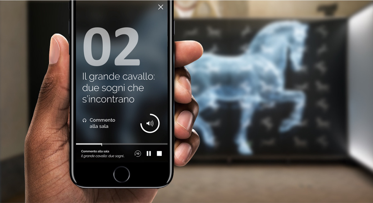 museum Experience app Leonardo Da Vinci Leonardiana vigevano audioguide