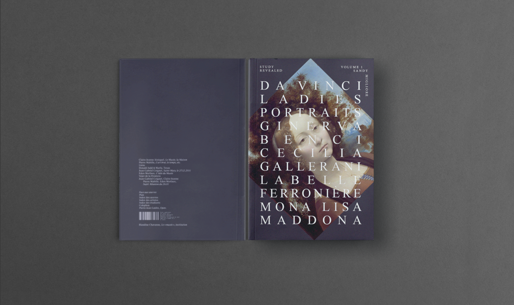 Da Vinci book editorial creanet  book design print