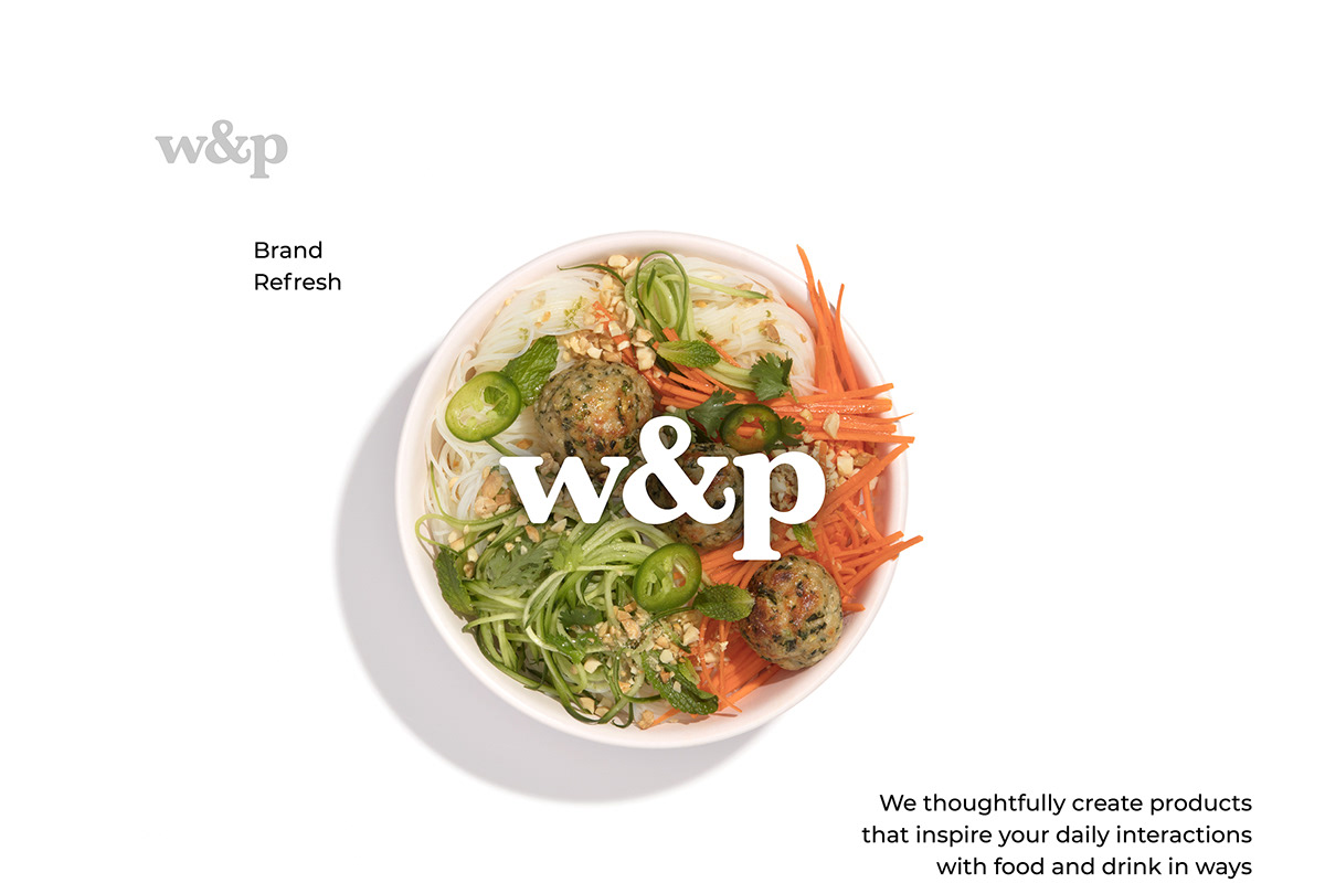 Rebrand Logo Design food and bev branding  food design