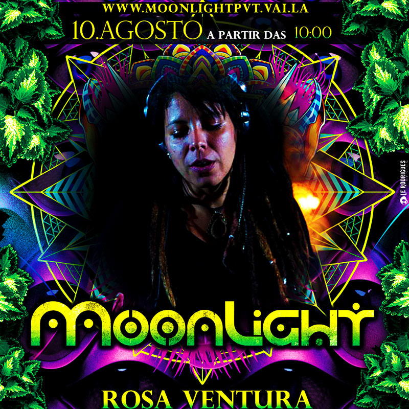 raves. party flyer flyer party moon light