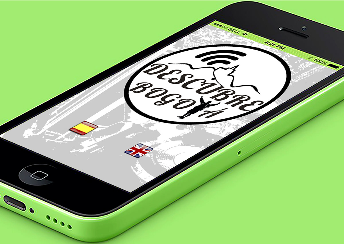 app ios iphone tourism application graphic bogota android mobile phone