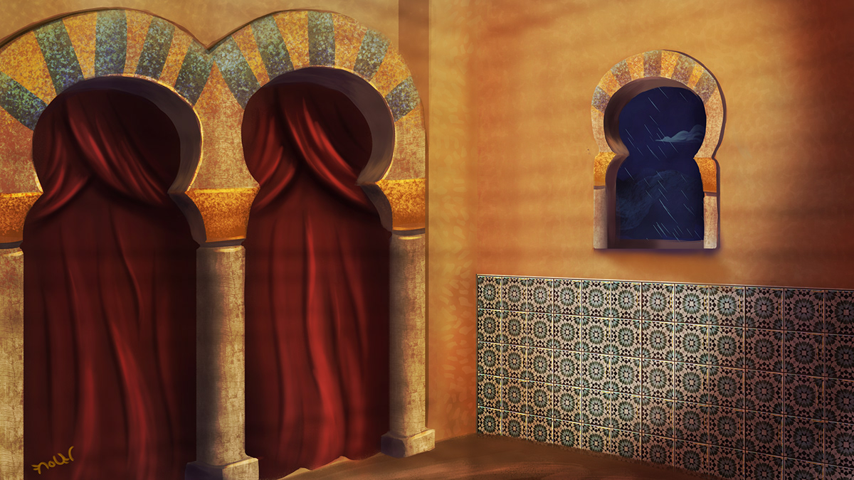 Al-Andalus animation  background art buildings color & light concept art Environment design Movies Vis Dev Visual Development
