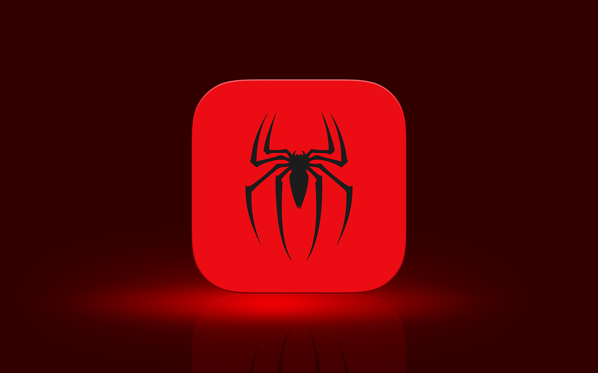 super Hero flat Icon ios transparent clean color