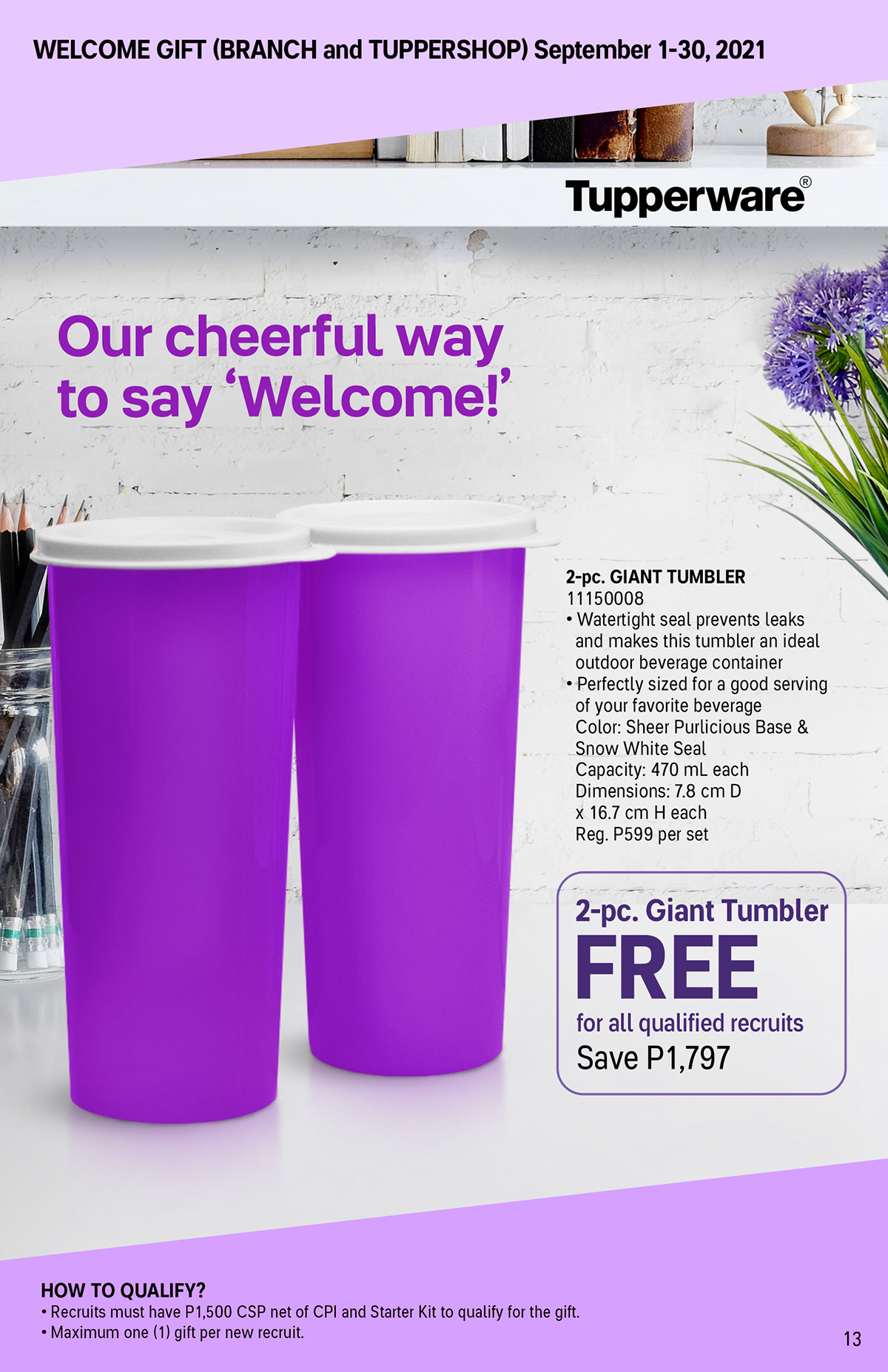 Advertising  brochure copywriting  digital philippines tupperware Tupperware Brands PH